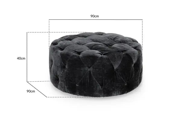 Ankara Slate Footstool