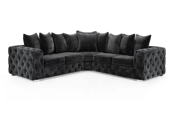 Ankara Slate Large Corner Sofa