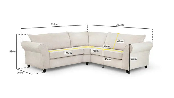 Ashley Large Corner Sofa