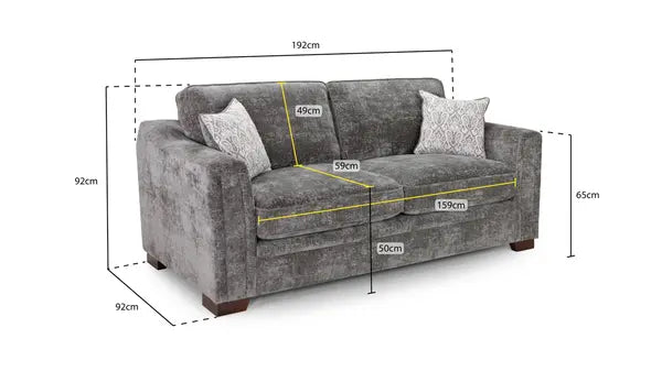 Astrid 3 Seater Sofa