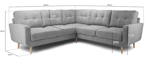 Aurora Large Corner Sofa