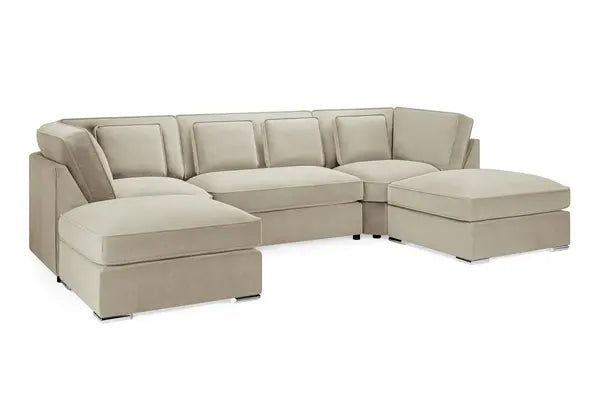 Belgravia Slate U shape Corner Sofa