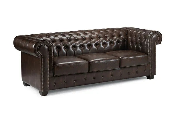 chesterfield-sofa-antique-brown-3-seater-front