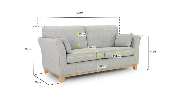 Delta 3 Seater Sofa