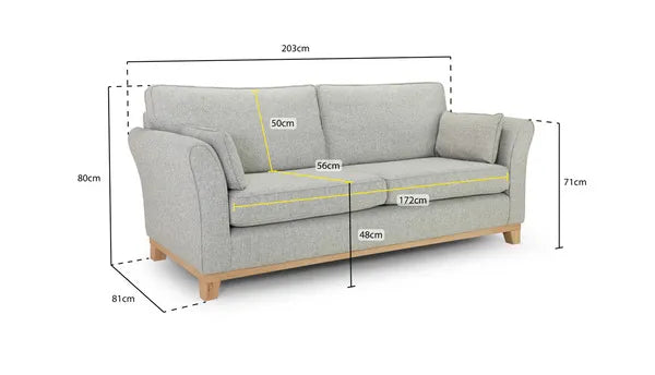 Delta 4 Seater Sofa