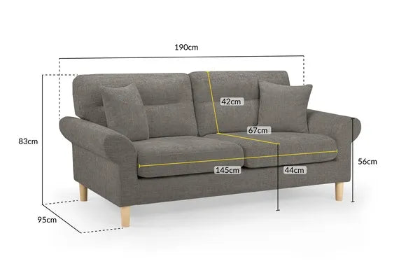 Florence 3 Seater Sofa