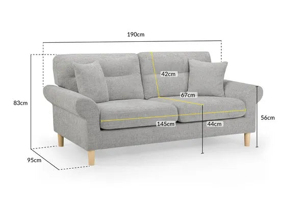 Florence 3 Seater Sofa