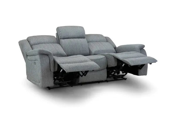 Linden Electric 3 Seater Recliner Sofa