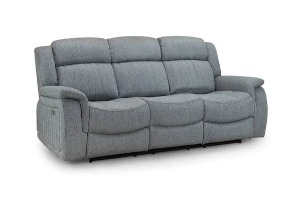 Linden Electric 3 Seater Recliner Sofa