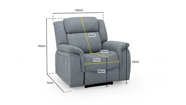 Linden Electric Armchair Recliner Sofa