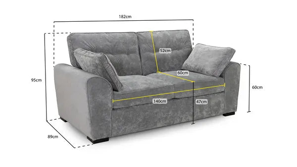 Maxwell 3 Seater Sofa