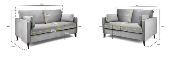 Munich 3 and 2 Seater Sofa