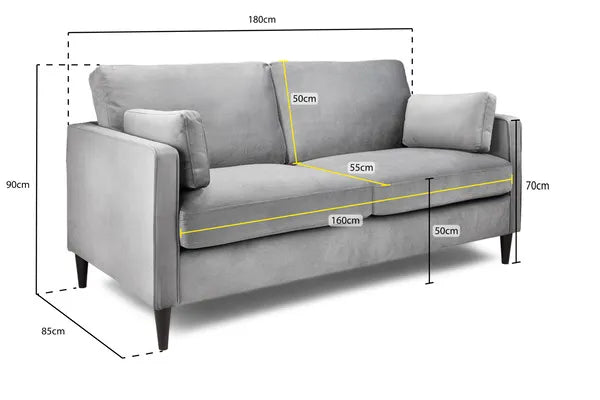 Munich 3 Seater Sofa