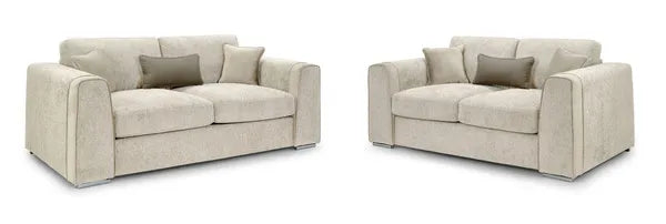 Naples 3 and 2 Seater Sofa Set