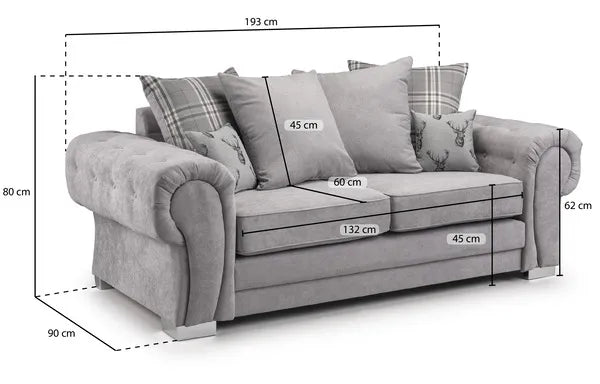 Verona 3 Seater Sofa