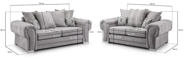 Verona 3 and 2 Seater Sofas