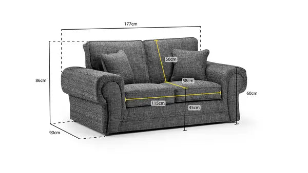 Wilcot Fullback 2 Seater Sofa