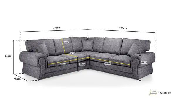 Wilcot Large Corner Sofa